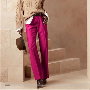 Silk and Cotton Trousers. So chic!